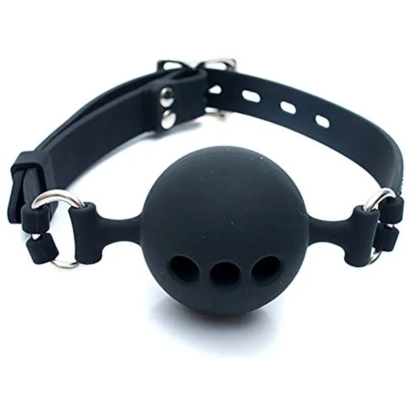 Mouth Ball Breathable Gag - Davidsource Ball Gag Breathable Silicone Ball with Holes Open Mouth Gag Sex Toy for Fetish Lover