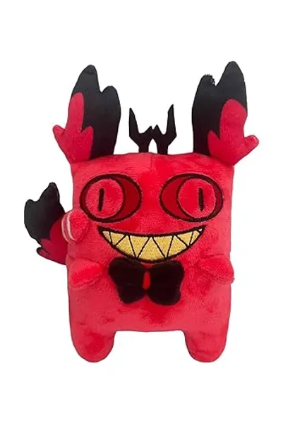 Oumelfs Demon Plush Toy Doll Radio Demon Plushies Anime Stuffed Figure Animal Pillow Gifts for Birthday X-mas (Cat) - Cat