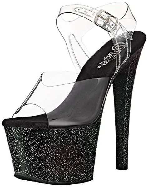 Pleaser SKY-308MG Damen Plateau Sandalen