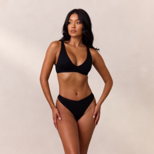 Everyday Comfort Triangle Bra - Black | XS