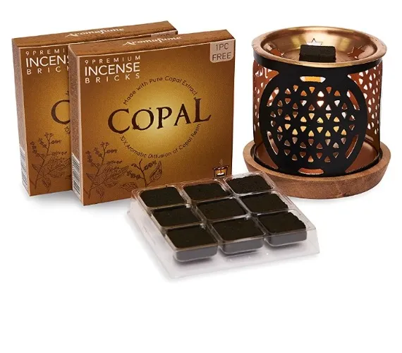 AromaFume Benzoin, Copal, Myrrh Incense Set