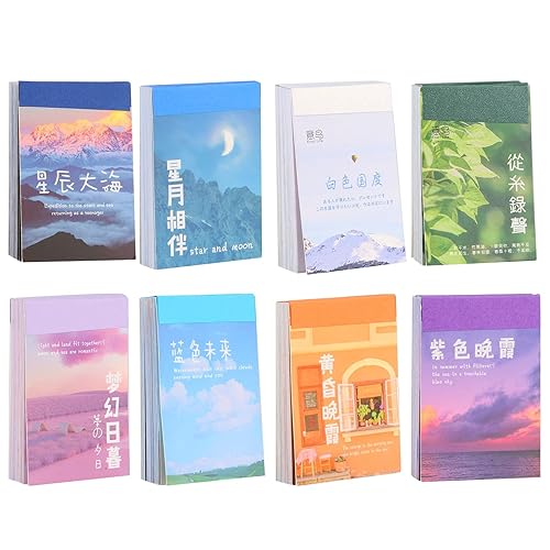 Washi Stickers Set, 400 Pcs Aesthetic Scrapbook Accessories, Vintage Scrapbooking Supplies, Stickers Aesthetic for Notepads, Card Making, Laptop, DIY Art