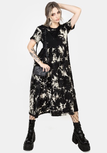 Moodswing Tie Dye Midi Dress | US 14