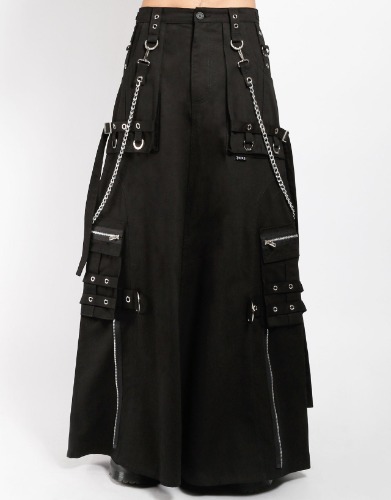 STRENGTH SKIRT | X-Large / BLACK