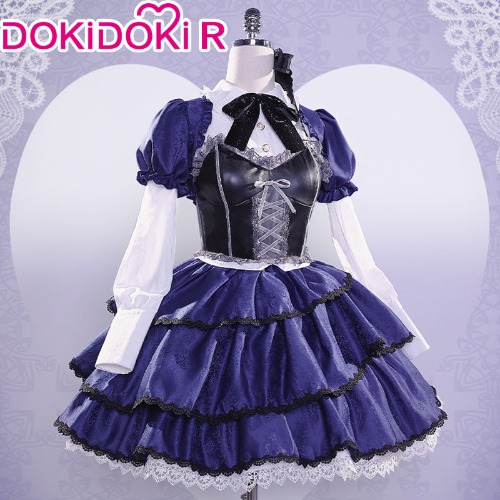 DokiDoki-R Anime Love, Chunibyo & Other Delusions! Cosplay Takanashi Rikka Cosplay Costume Gothic Dress | S-PRESALE