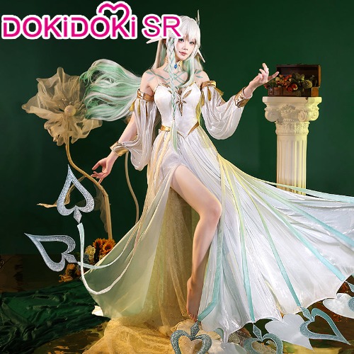 DokiDoki-SR Game Genshin Impact Cosplay The Greater Lord Rukkhadevata Cosplay Costume  Nahida | S-PRESALE
