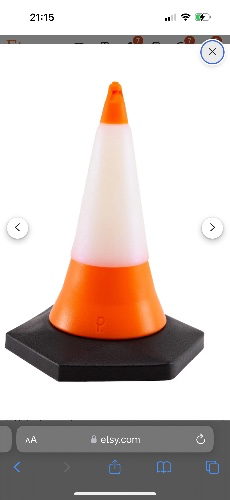 Traffic cone toy 