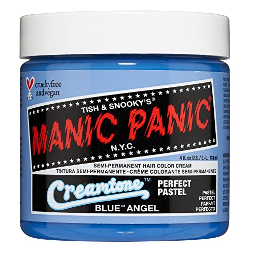 Manic Panic Blue Angel Creamtone, 0.118 kg - 118 ml (Pack of 1) - Blue Angel Pastel