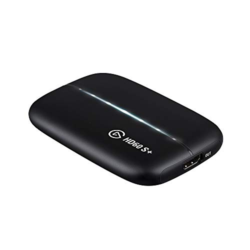 Elgato HD60 S+, External Capture Card, Stream and Record in 1080p60 HDR10 or 4K60 HDR10 with ultra-low latency on PS5, PS4/Pro, Xbox Series X/S, Xbox One X/S, in OBS and more, works with PC and Mac - HD60 S+