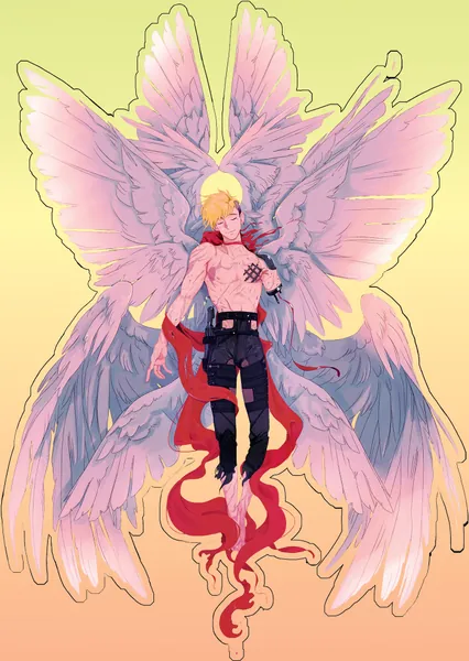 TRIGUN - Biblically Accurate Vash - 7" Acrylic Standee [PREORDER]