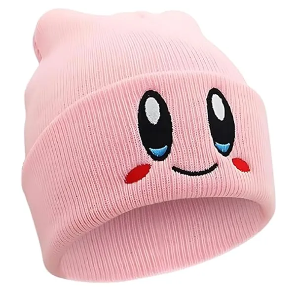 JILANI HANDICRAFT - Kid-by Beanie Adult Size Anime Hat Accessory Kawaii - Medium - Pink