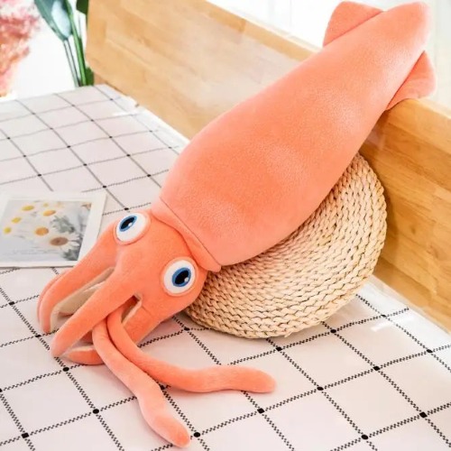 Giant Squid Plush: Cute & Funny! - 3 / 110cm
