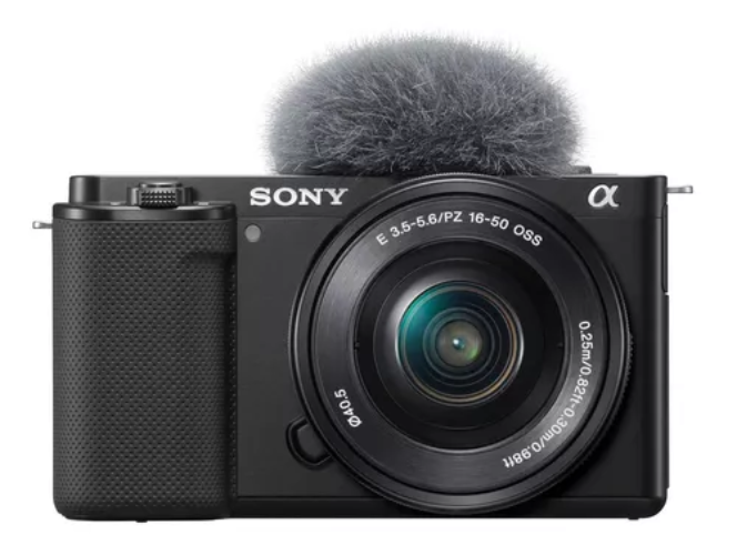 Sony Alpha Kit ZV-E10 f/3.5-5.6 OSS ILCZVE10L sin espejo color negro