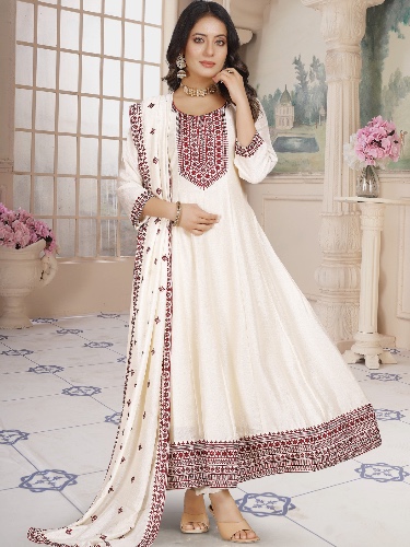 Rashi Flair Suit | Maroon / 52