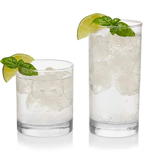 Libbey Province 24-Piece Tumbler and Rocks Glass Set - 24-Piece