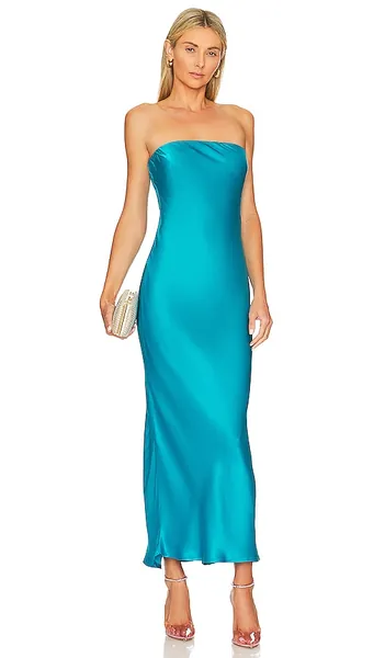 x REVOLVE Angel Strapless Midi Dress