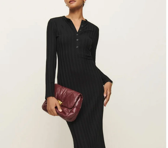 Lani Knit Dress in Black