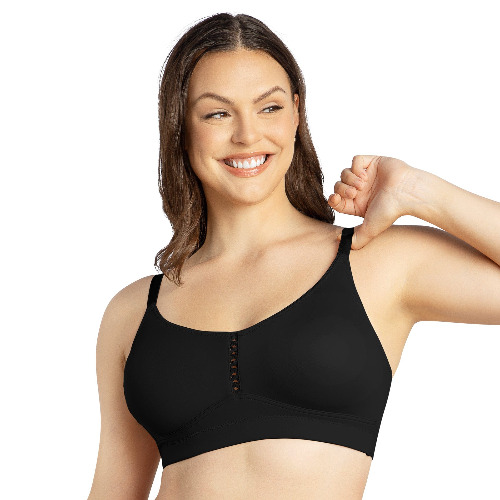 Erika Seamless Wire-free Bra - Black - 36 / US K - UK H