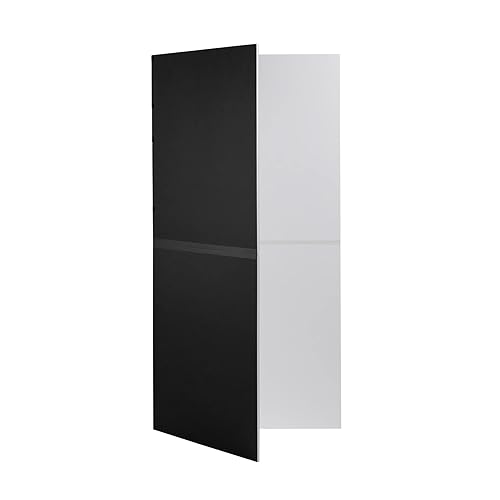 V-FLAT WORLD Foldable V-Flat Light Reflector for Photography - 10-in-1 Portable Photography Reflector, Multi-Use Light Diffuser Panels - Includes Carrying Bag, Folded Size 40" x 40" x 2" - 1 Piece - Single