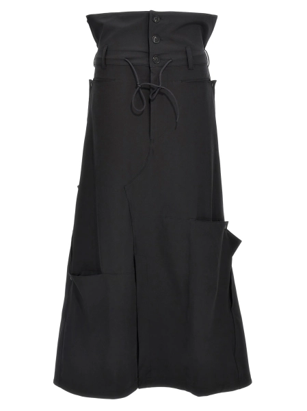W Vent Skirts Black
