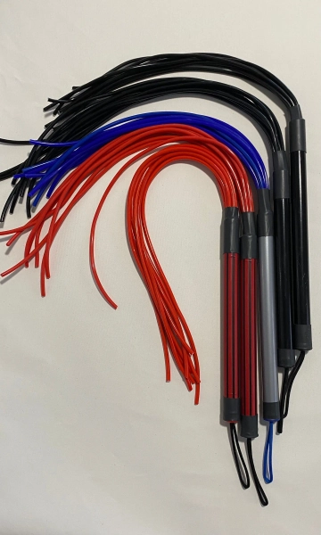 BIG BROTHER : PVC flogger with aluminum handel, Cat'O Nine - Spicerack Market