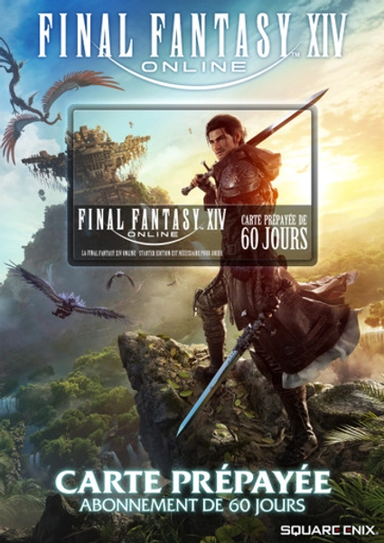 FINAL FANTASY XIV Online - Carte Prépayée 60 Jours
