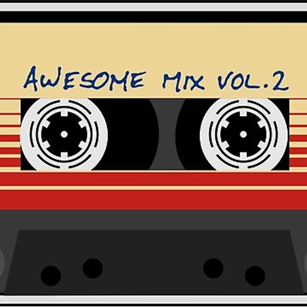 "Awesome, Mixtape Vol 2, Cassette, Retro, " Sticker for Sale by Anne Mathiasz