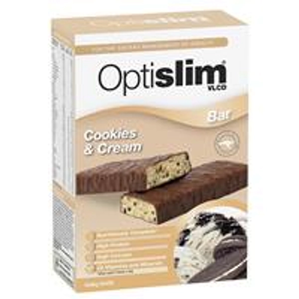 Optislim VLCD Bar Cookies and Cream Bars 5 Pack