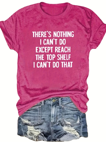 Pink 'can't reach' t-shirt