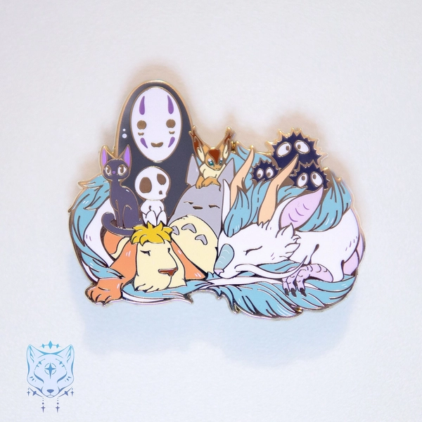 Ghibli Enamel Pin