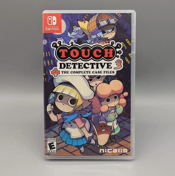 Touch Detective 3 + The Complete Case Files for Nintendo Switch System RARE