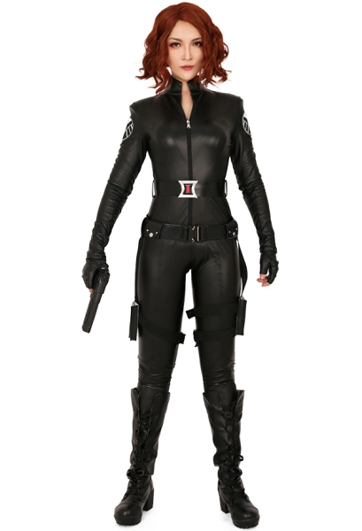  Black Widow Cosplay Costume Bodysuit 