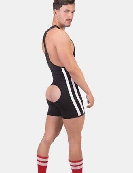 Barcode Berlin Dastin Backless Singlet (Red-Blue-Black)   | eBay