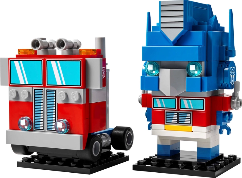 Optimus Prime Robot & Vehicle 40803 | BrickHeadz | Buy online at the Official LEGO® Shop US 