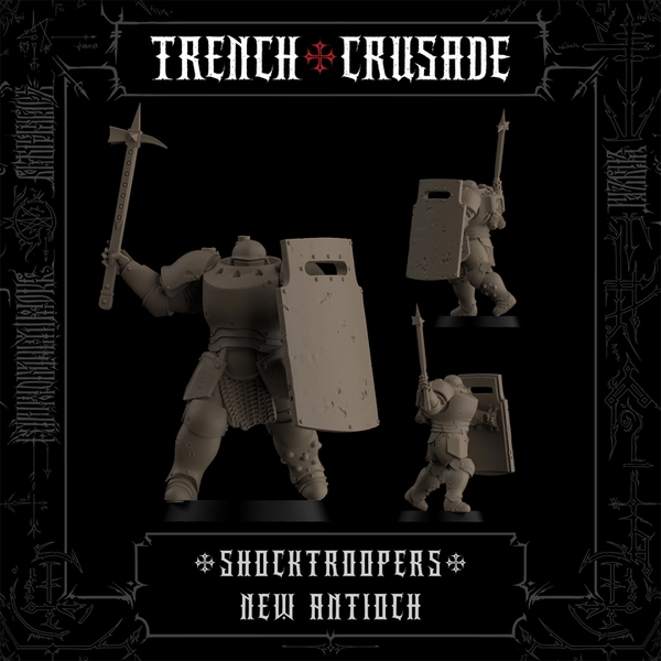 Trench Crusade - Heavy Mechanised Infantry (Hammer) - New Antioch
