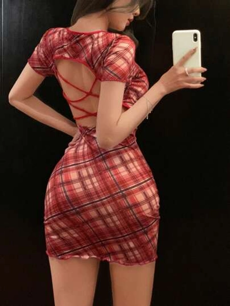 Gingham Dress