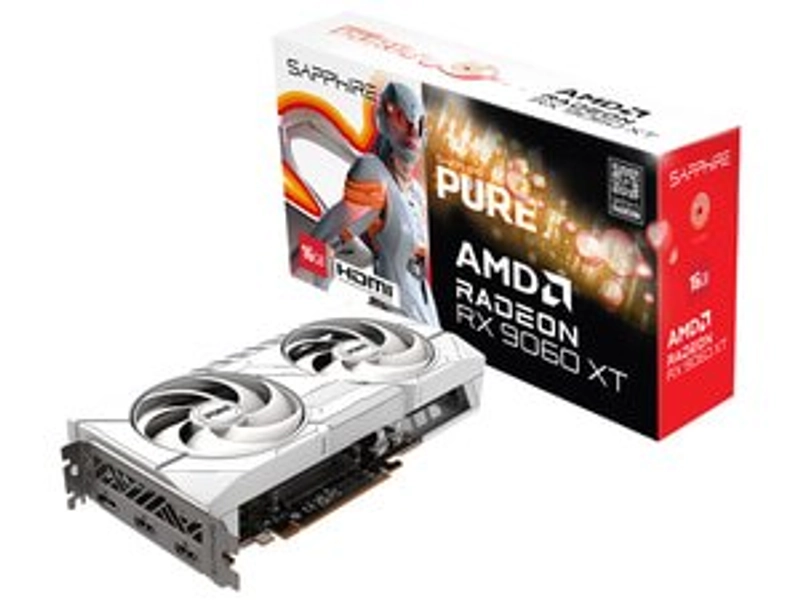 Sapphire Pure Radeon RX 9060 XT 16GB DDR6 Graphics Card