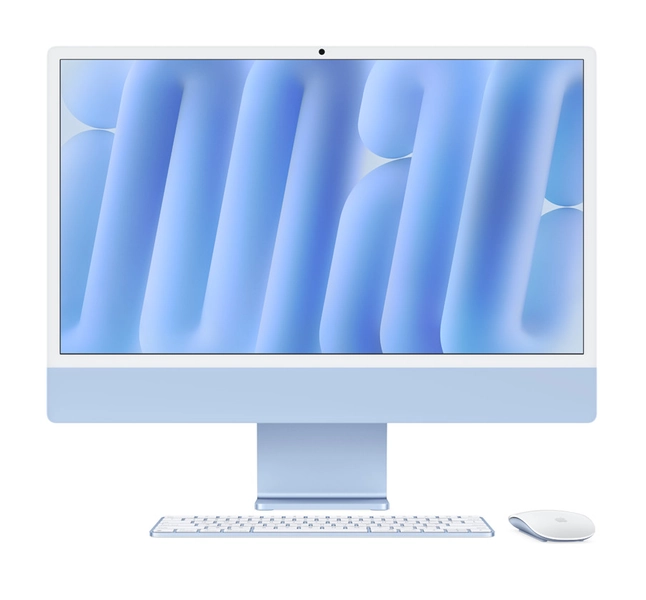 Blue iMac