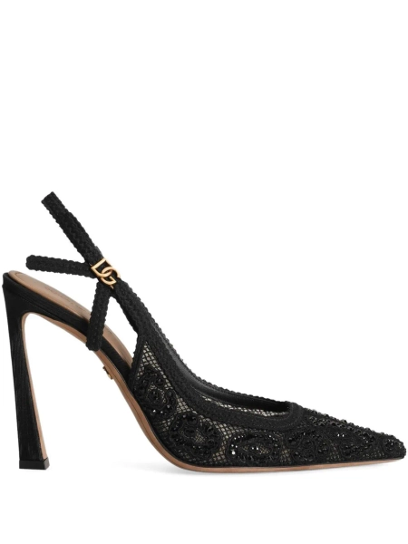 D&G lace slingback pumps