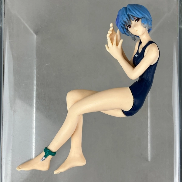 Bandai Neon Genesis Evangelion Ayanami Rei Swimsuit HGIF Beach Side Anime Figure