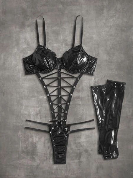 Dark Latex Lingerie