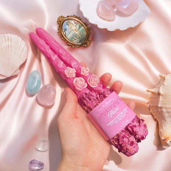 Aphrodite Candle for Aphrodite Altar Decor Goddess Venus Altar Love Spell Candles Greek Mythology Witchy Gift for Mothers Day Candle for Mom