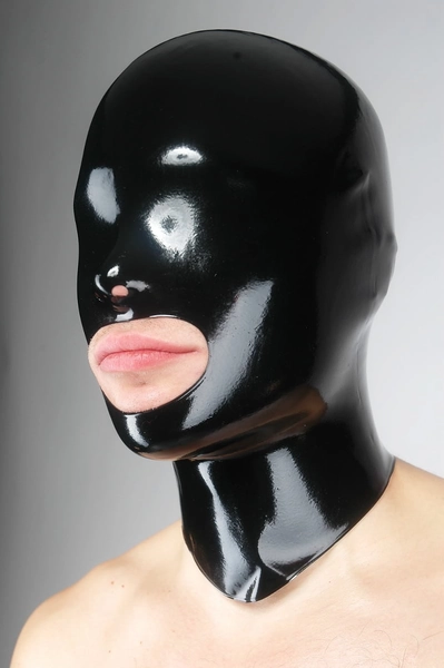 Latex Hood with Open Mouth - Lucrezia & De Sade - Aus Free Shipping