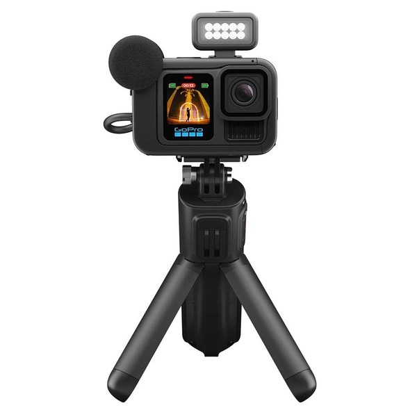 Action Cam GoPro HERO13 Black Creator Edition | Vídeo 5.3K 60FPS | Fotografia 27MP | Wi-Fi 6 | Bluetooth 5.3