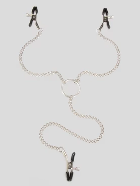 Bondage Boutique Adjustable Nipple Clamps and Clit Clamp