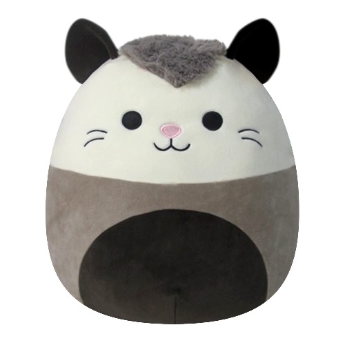Squishmallows 14-Inch Luanne Grey Possum - Large Ultrasoft Official Kelly Toy Plush