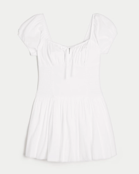 Hollister Sofia Drop-Waist Bubble Skort Dress