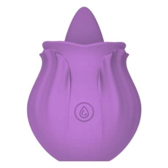 Vibrateur pour clitoris - Happy Meeting - French Kiss Flickering Tongue | Mauve