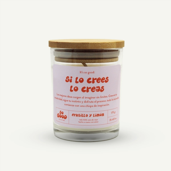 Vela | Si lo crees lo creas 170 gr