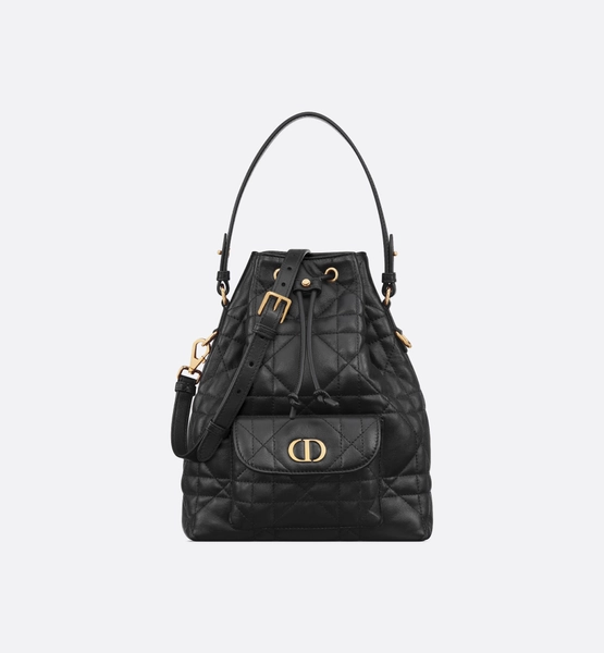Small Dior Caro Bucket Bag